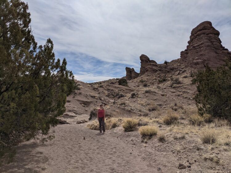 clearing skies in san lorenzo canyon