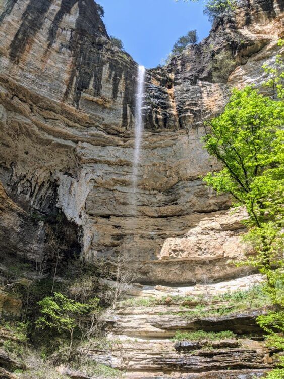 hemmed in hollow falls