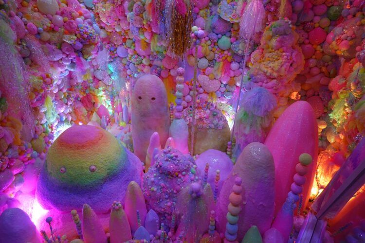 santa fe meowwolf candy land