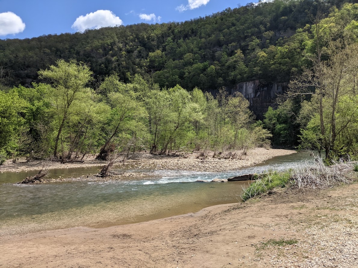 put-in buffalo national river canoe