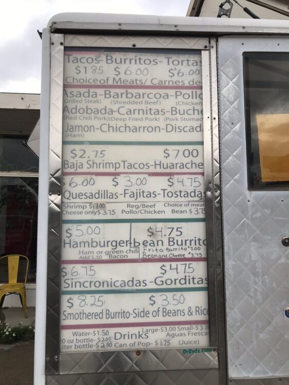 el mexicano leadville menu