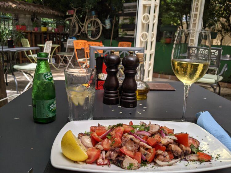 kotor octopus salad