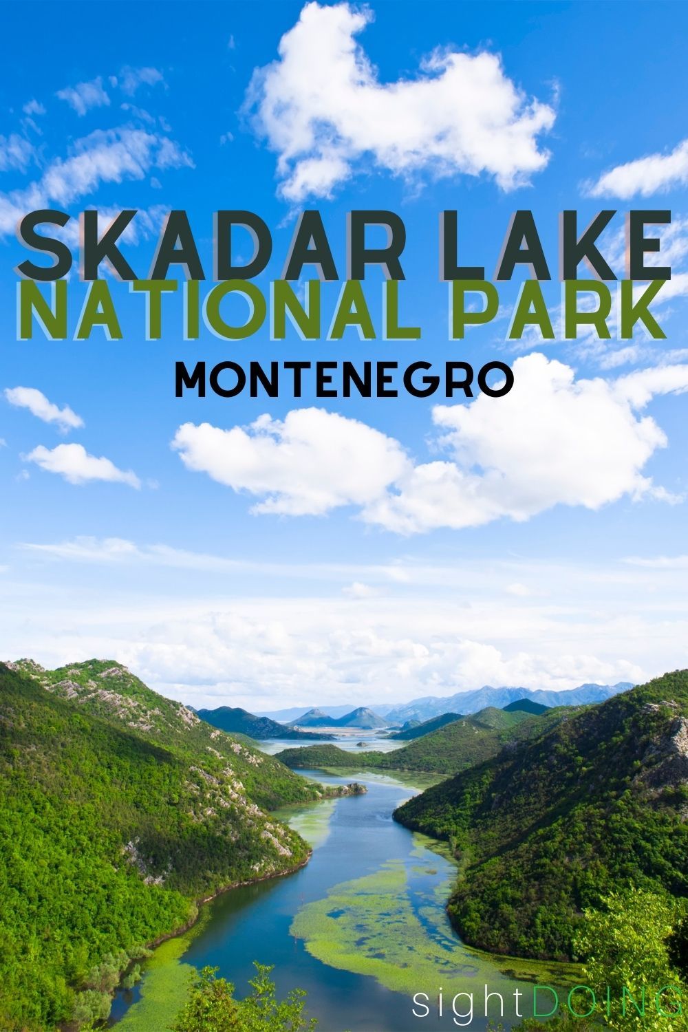 skadar lake pin montenegro