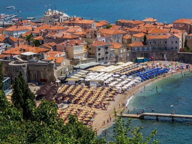 budva beach