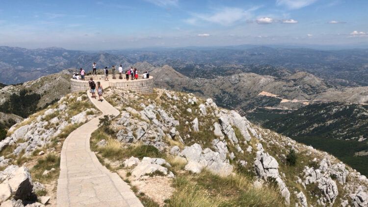 lovcen national park panorama