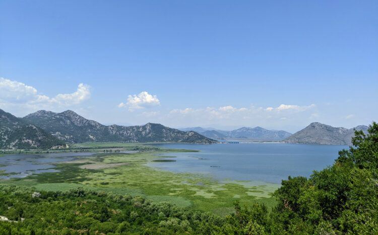 overlooking skadar lake