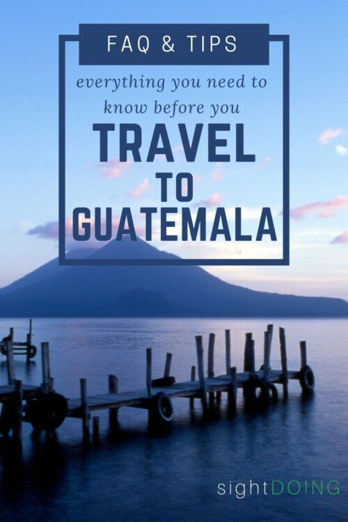 guatemala travel guide pin