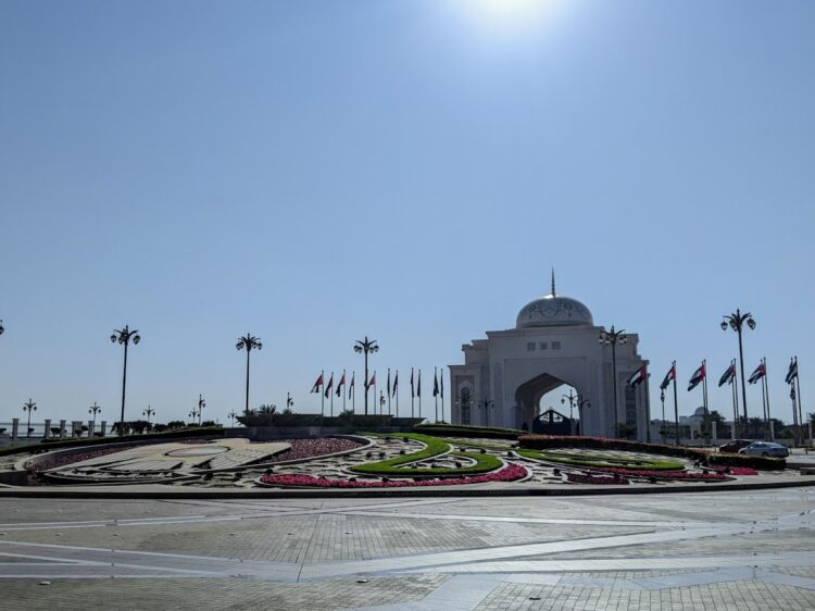 street in abu dhabi