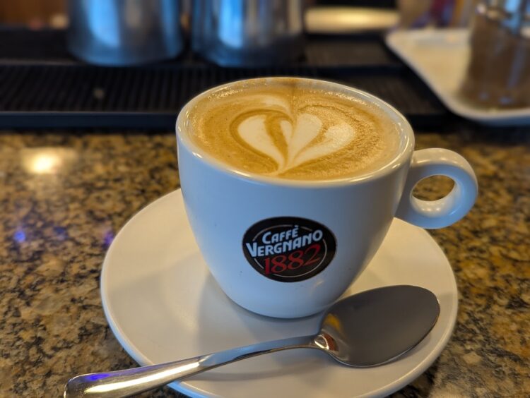 Costa cruise cappuccino